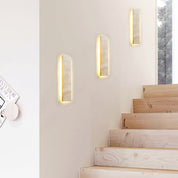 Iapetos - Slim Travertine Wall Light