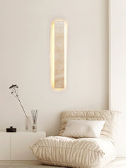 Iapetos - Slim Travertine Wall Light