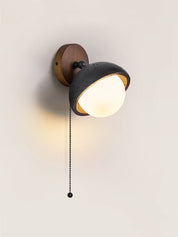 Hegemone - Black Travertine Pivot Sconce