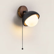 Hegemone - Black Travertine Pivot Sconce