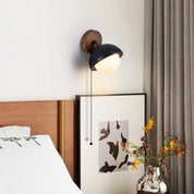 Hegemone - Black Travertine Pivot Sconce
