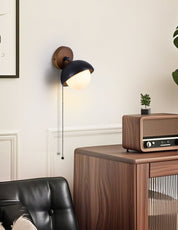 Hegemone - Black Travertine Pivot Sconce