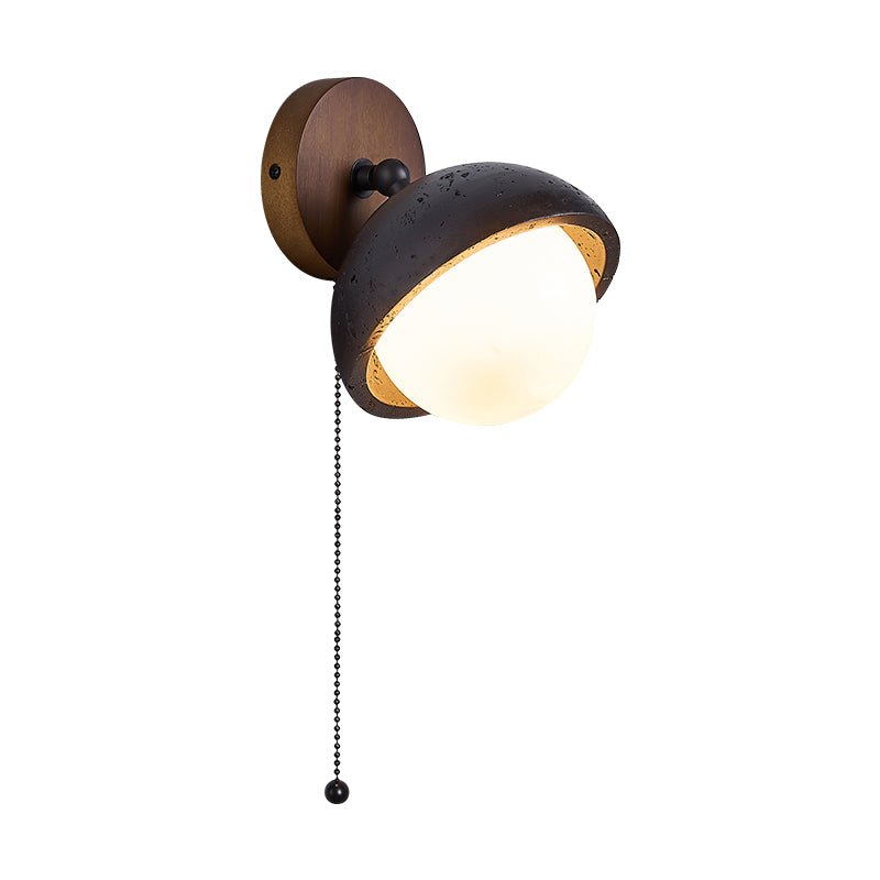 Hegemone - Black Travertine Pivot Sconce