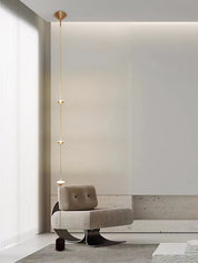 Ouranie - Floor-to-Ceiling Tension Cable Floor Lamp