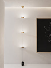 Ouranie - Floor-to-Ceiling Tension Cable Floor Lamp