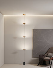 Ouranie - Floor-to-Ceiling Tension Cable Floor Lamp