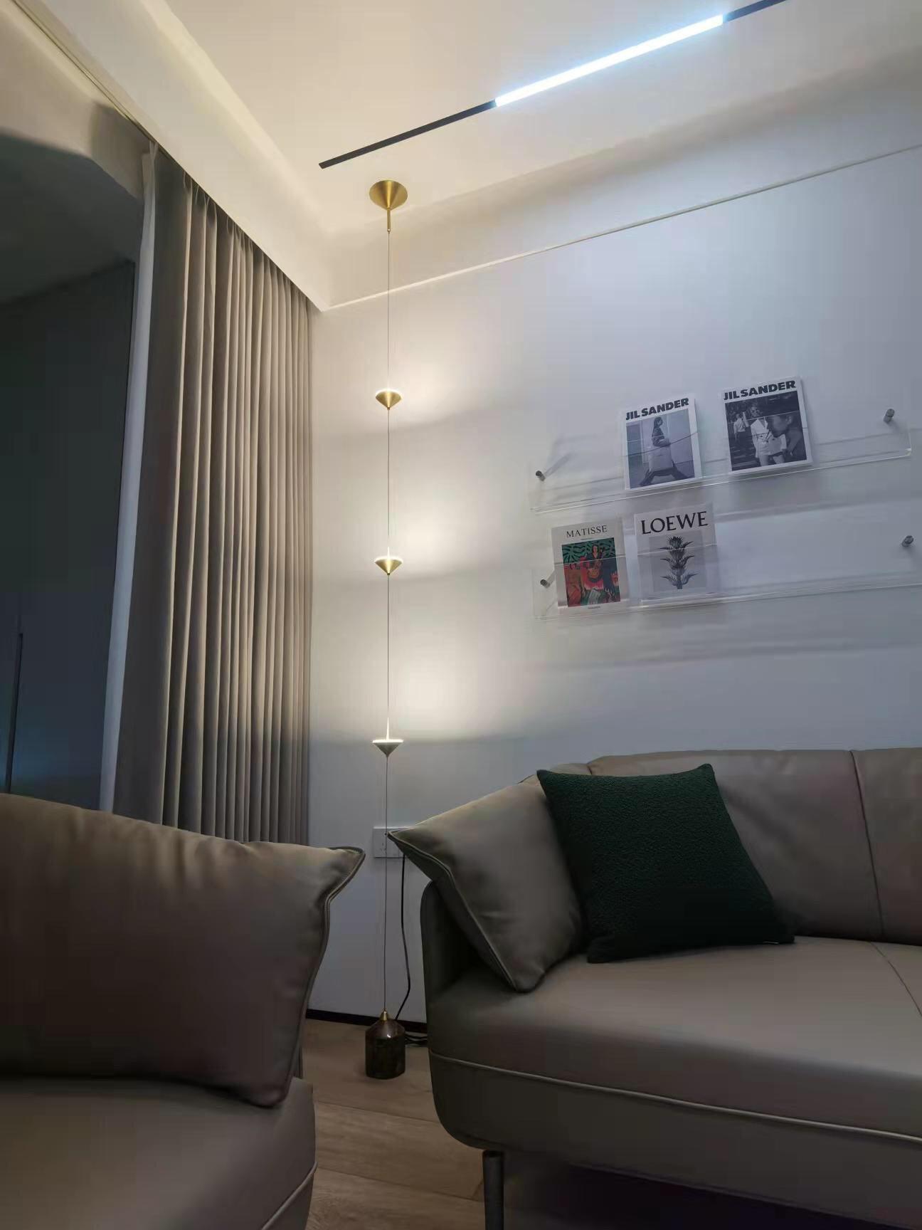 Ouranie - Floor-to-Ceiling Tension Cable Floor Lamp