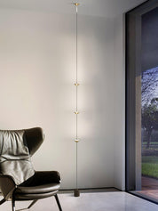 Ouranie - Floor-to-Ceiling Tension Cable Floor Lamp