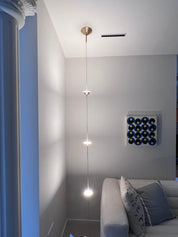 Ouranie - Floor-to-Ceiling Tension Cable Floor Lamp