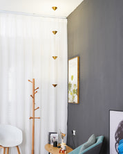 Ouranie - Floor-to-Ceiling Tension Cable Floor Lamp