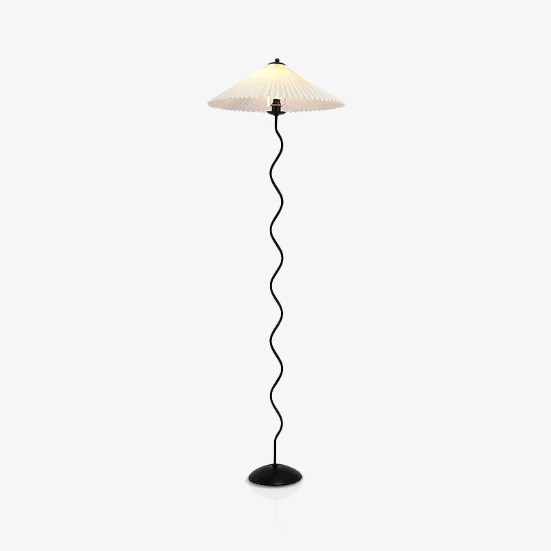 Maiandros - Black Metal Floor Lamp