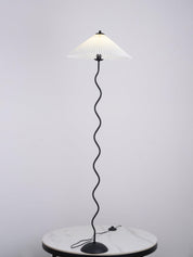 Maiandros - Black Metal Floor Lamp