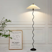 Maiandros - Black Metal Floor Lamp