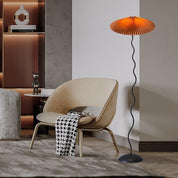 Maiandros - Black Metal Floor Lamp