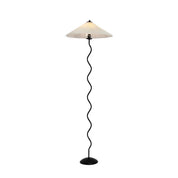 Maiandros - Black Metal Floor Lamp