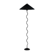 Maiandros - Black Metal Floor Lamp