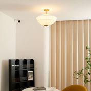Stephane - Pleated Fabric Ceiling Lamp