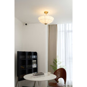 Stephane - Pleated Fabric Ceiling Lamp