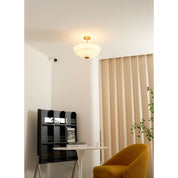 Stephane - Pleated Fabric Ceiling Lamp