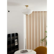 Stephane - Pleated Fabric Ceiling Lamp