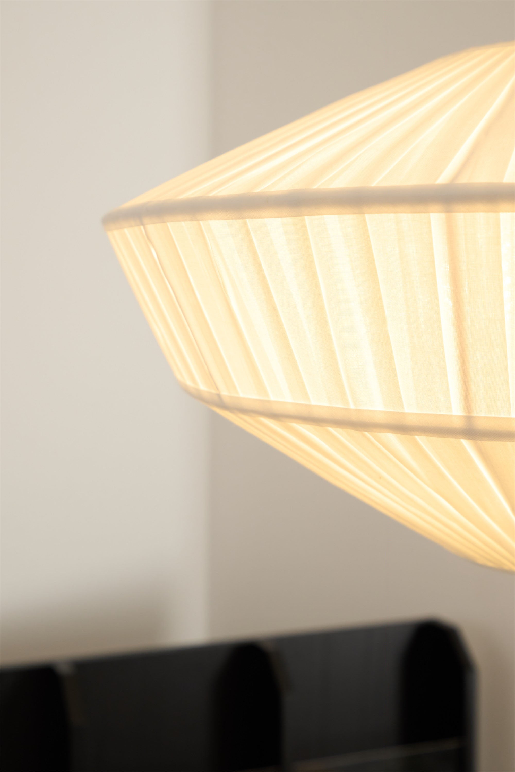 Stephane - Pleated Fabric Ceiling Lamp