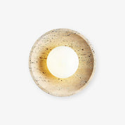 Artemis - Plug-in Travertine Wall Light
