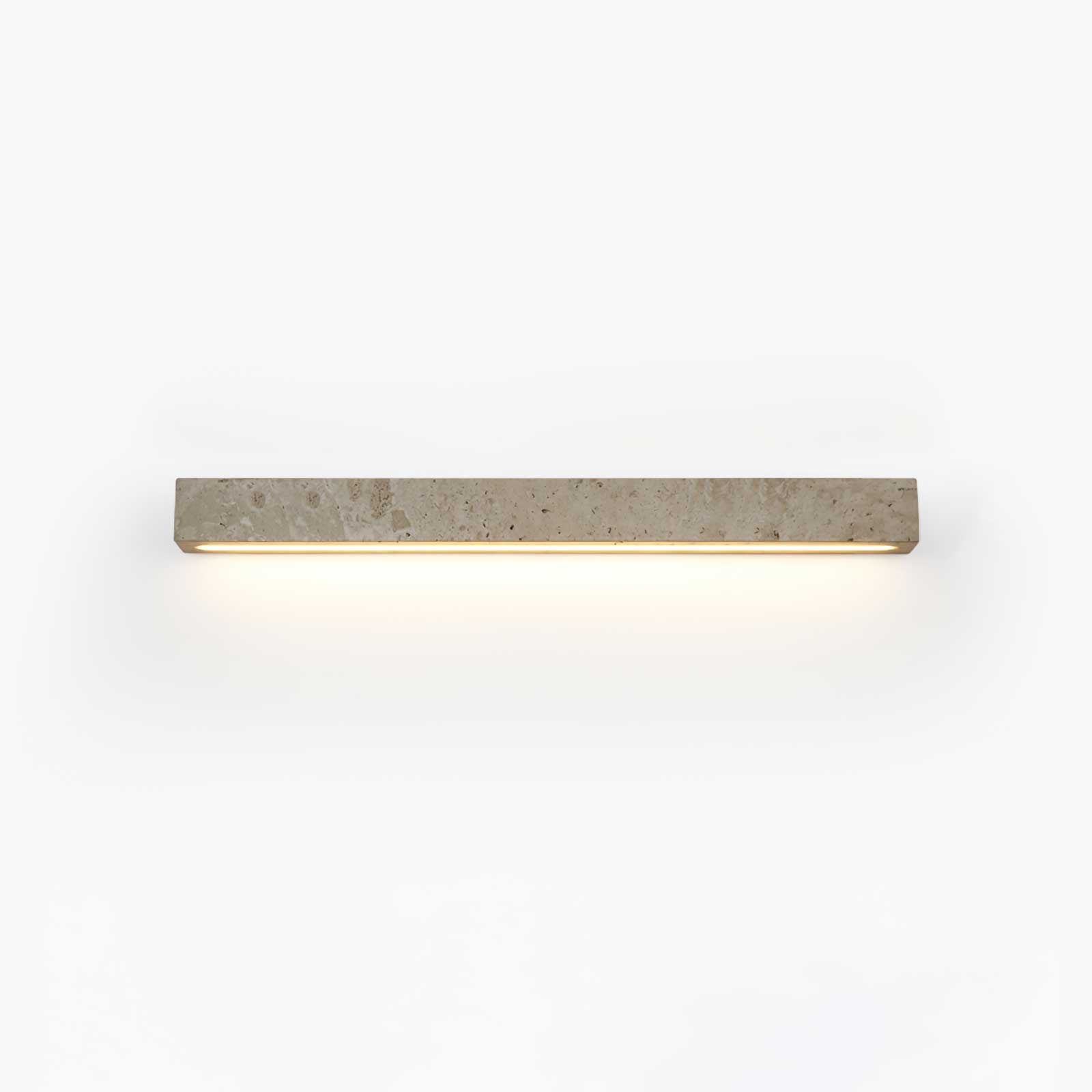 Zephyros - Travertine Linear Wall Light