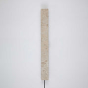 Dynamene - Travertine Linear Plug-In Wall Light