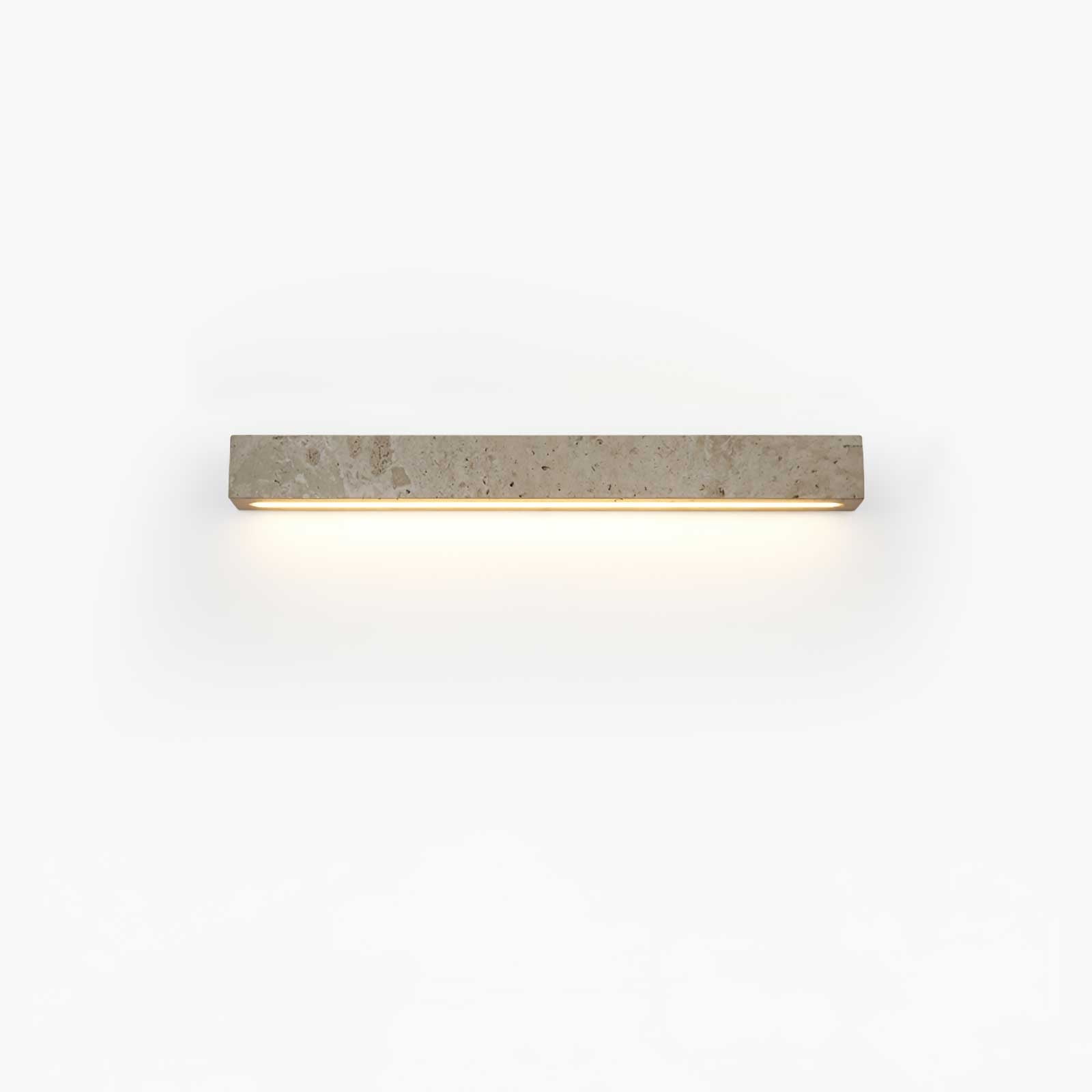 Zephyros - Travertine Linear Wall Light