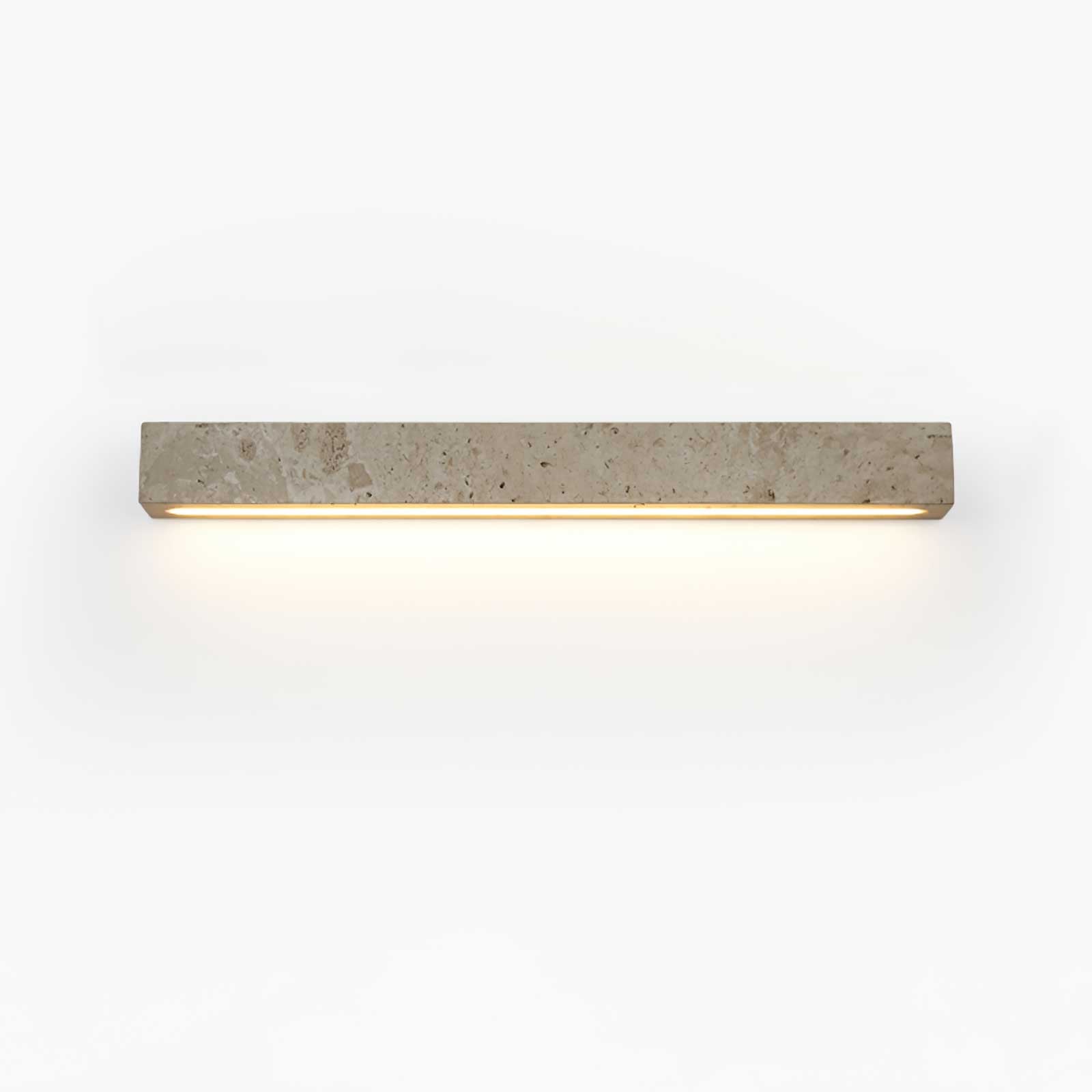 Zephyros - Travertine Linear Wall Light