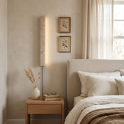 Dynamene - Travertine Linear Plug-In Wall Light