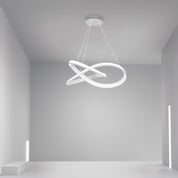 Andromeda - Aluminum Ribbon LED Chandelier