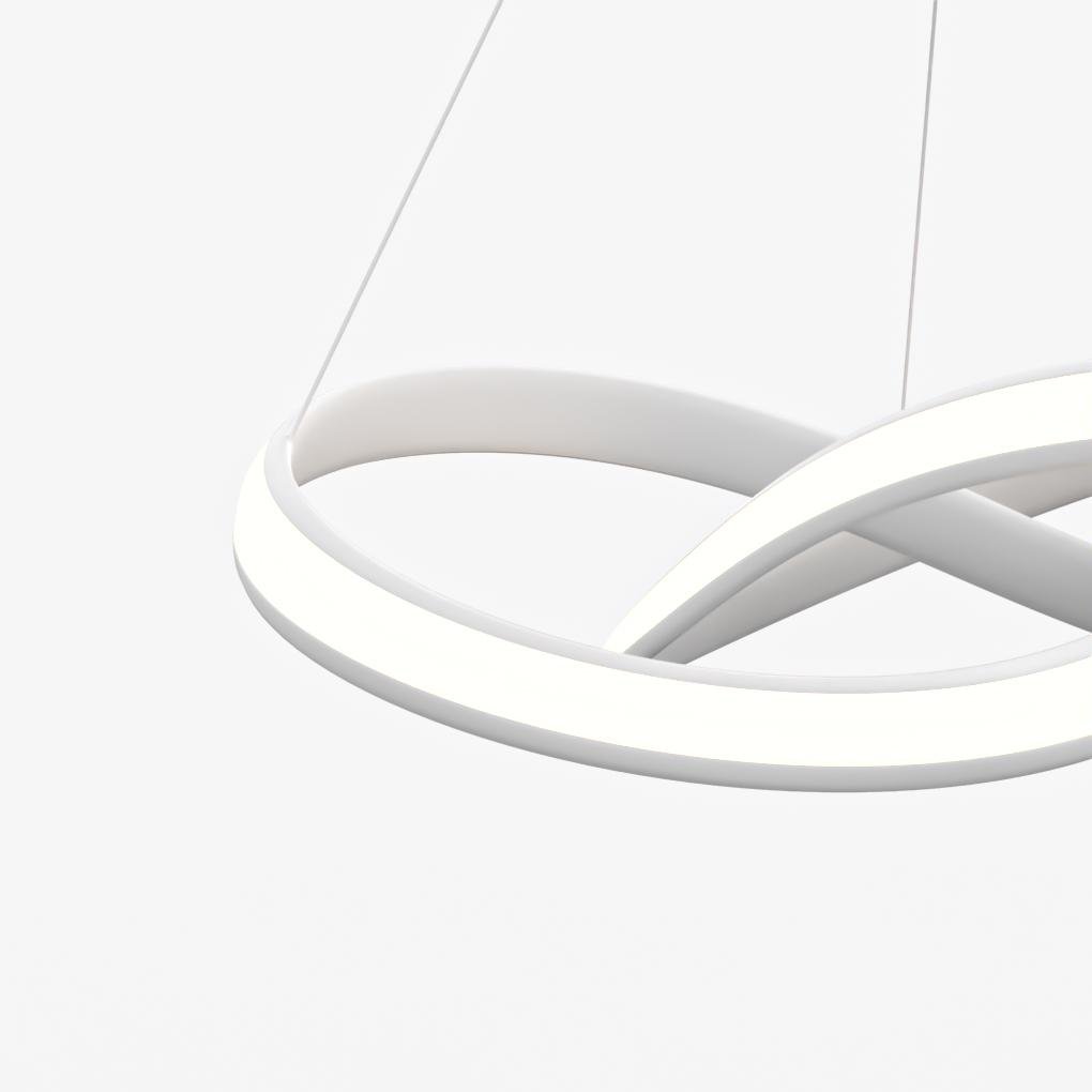 Andromeda - Aluminum Ribbon LED Chandelier