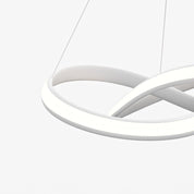 Andromeda - Aluminum Ribbon LED Chandelier