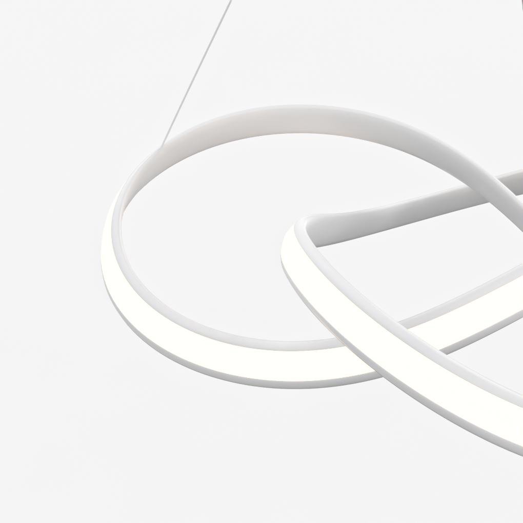 Andromeda - Aluminum Ribbon LED Chandelier