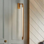 Euros - Gold Rotating LED Tube Wall Light