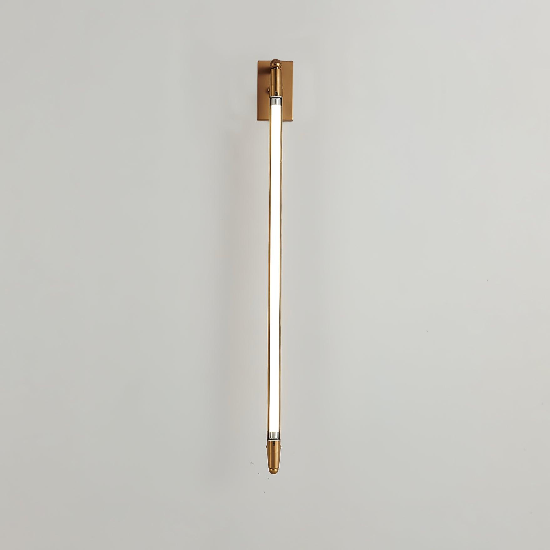 Euros - Gold Rotating LED Tube Wall Light