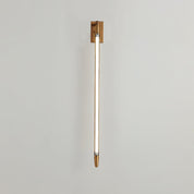 Euros - Gold Rotating LED Tube Wall Light