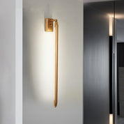 Euros - Gold Rotating LED Tube Wall Light