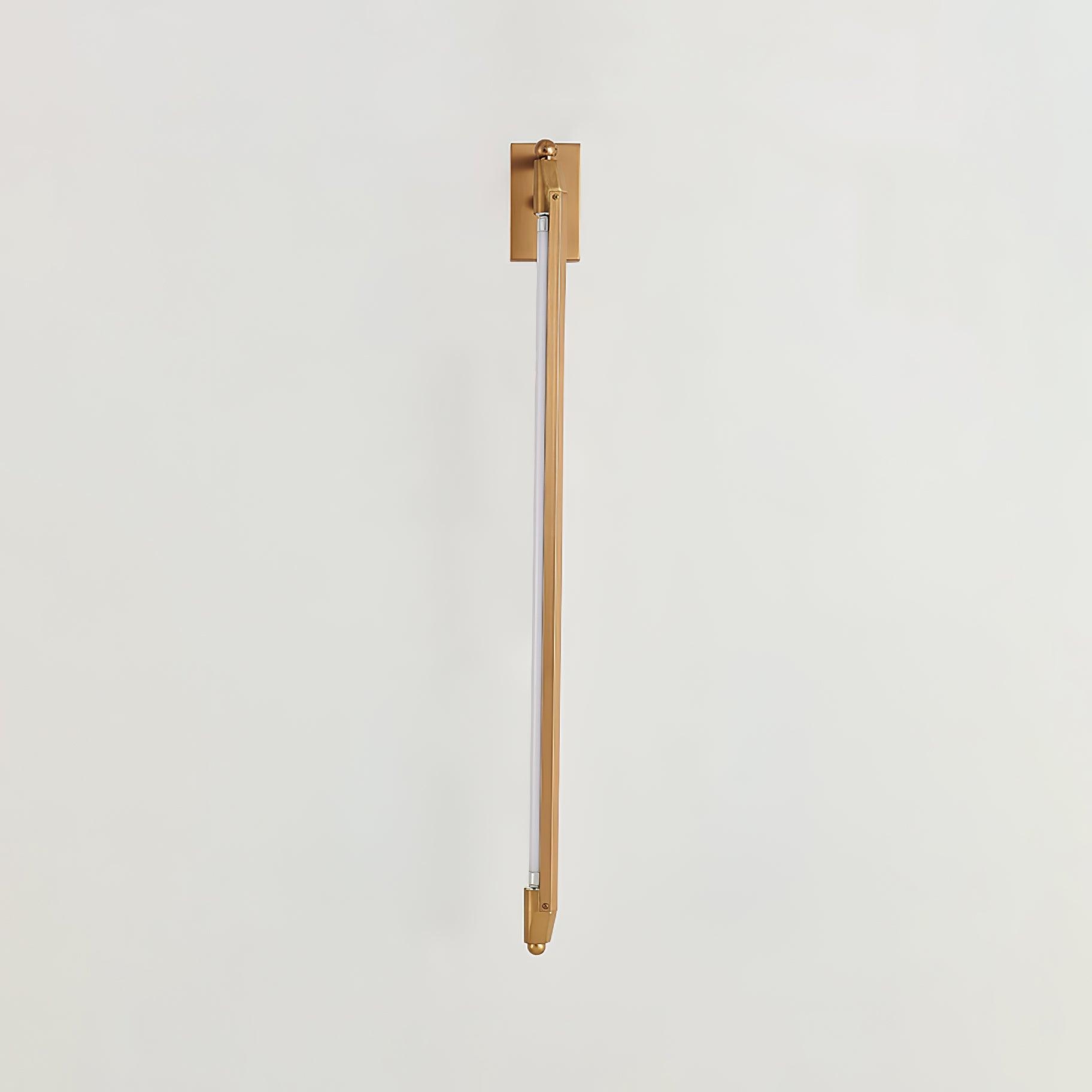 Euros - Gold Rotating LED Tube Wall Light