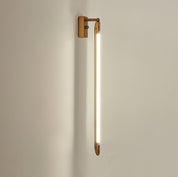 Euros - Gold Rotating LED Tube Wall Light