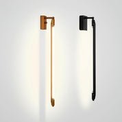 Euros - Gold Rotating LED Tube Wall Light