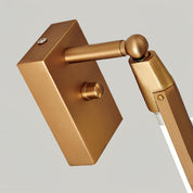 Euros - Gold Rotating LED Tube Wall Light