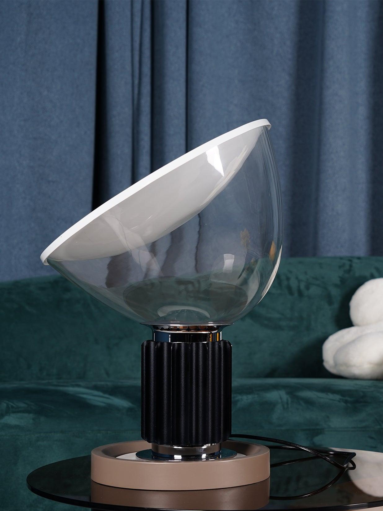 Aktis - Aluminum and Blown Glass Table Lamp