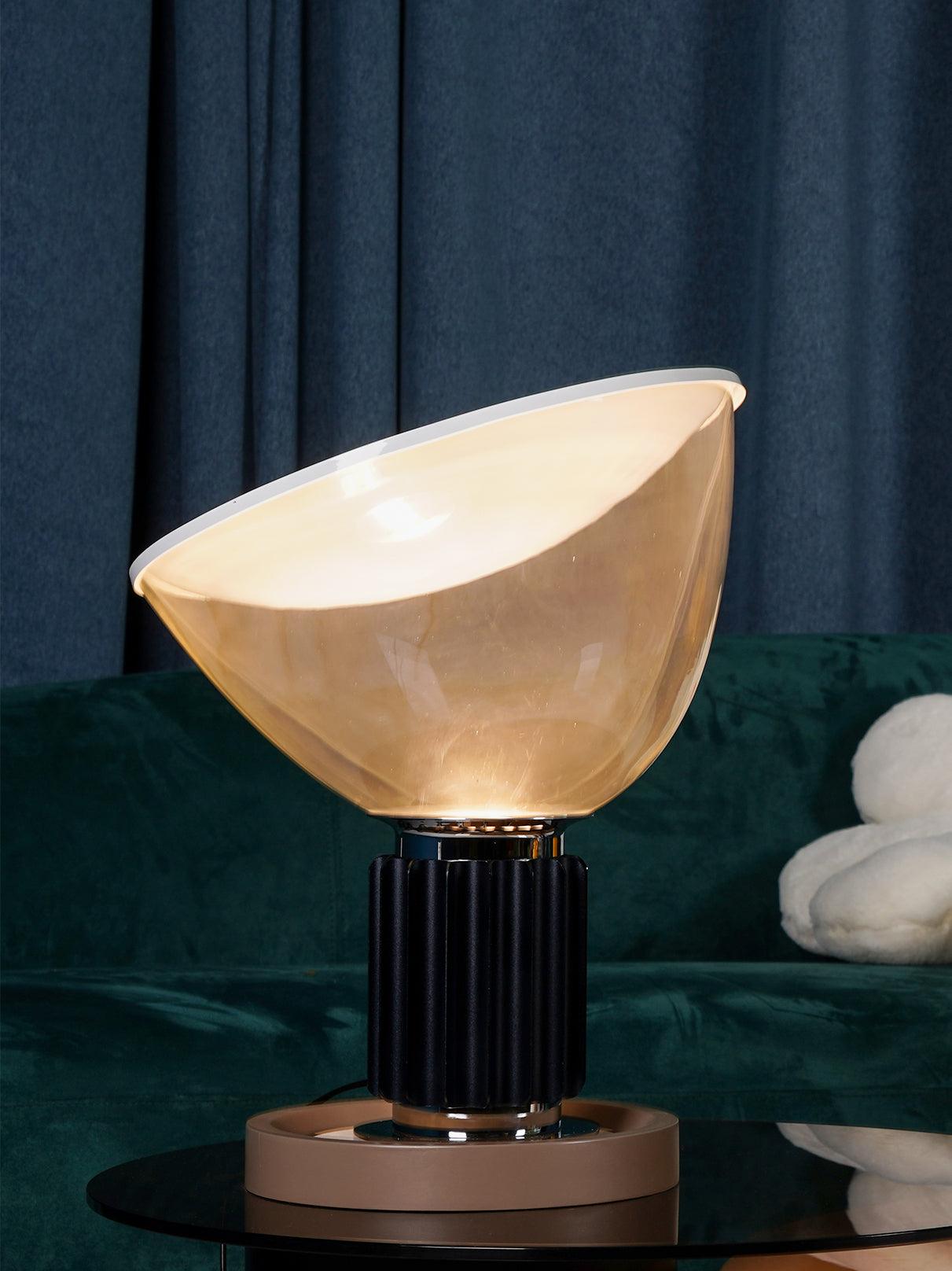 Aktis - Aluminum and Blown Glass Table Lamp