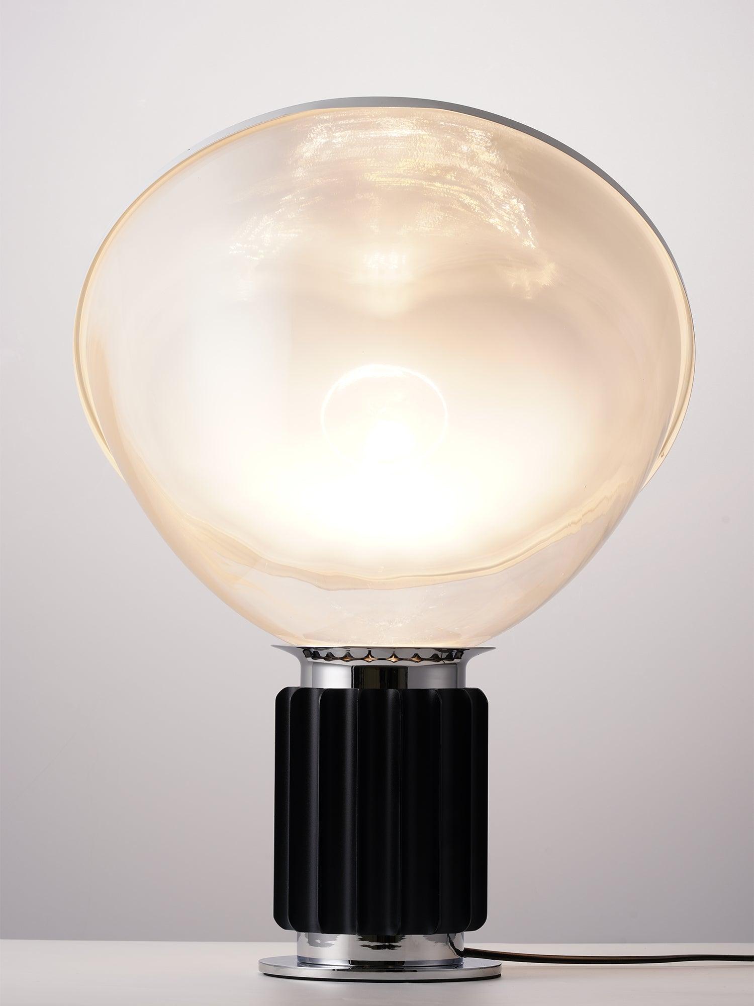 Aktis - Aluminum and Blown Glass Table Lamp