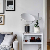 Aktis - Aluminum and Blown Glass Table Lamp