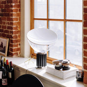 Aktis - Aluminum and Blown Glass Table Lamp
