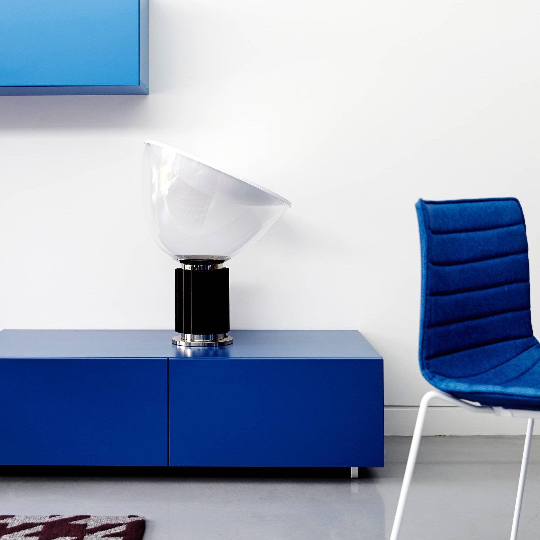 Aktis - Aluminum and Blown Glass Table Lamp