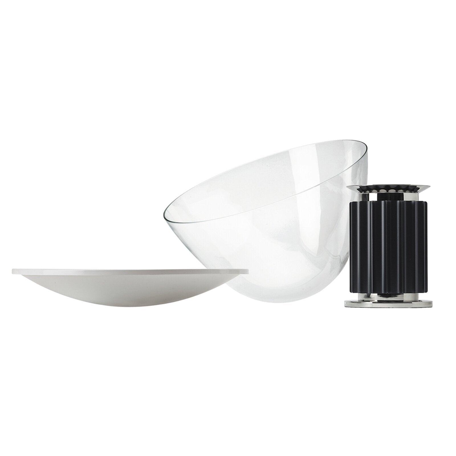 Aktis - Aluminum and Blown Glass Table Lamp
